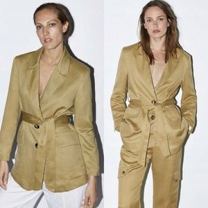 🎁Zara Linen Blazer🎁